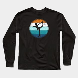 Classic Skater Girl - Ice Skating Enthusiast Long Sleeve T-Shirt